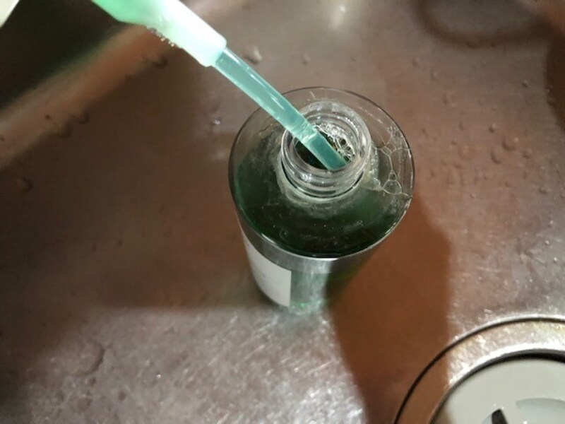 詰め替え用の洗剤でOK