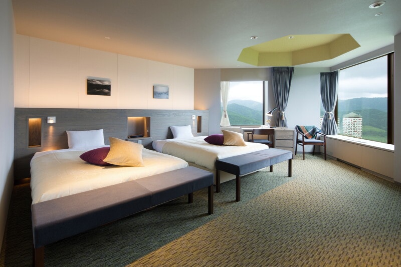 「リゾナーレトマム」客室 (ベッドルーム) 例(提供:星野リゾート)