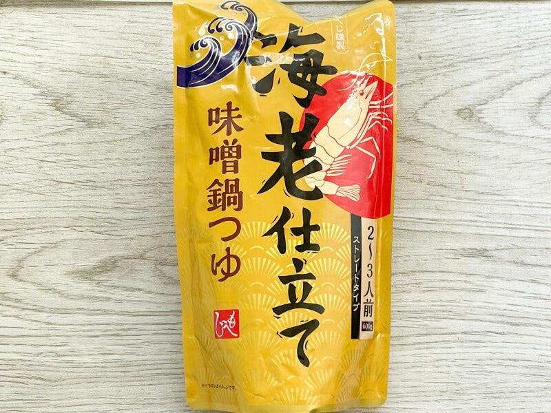カルディの海老仕立て味噌鍋つゆ 298円(税込)