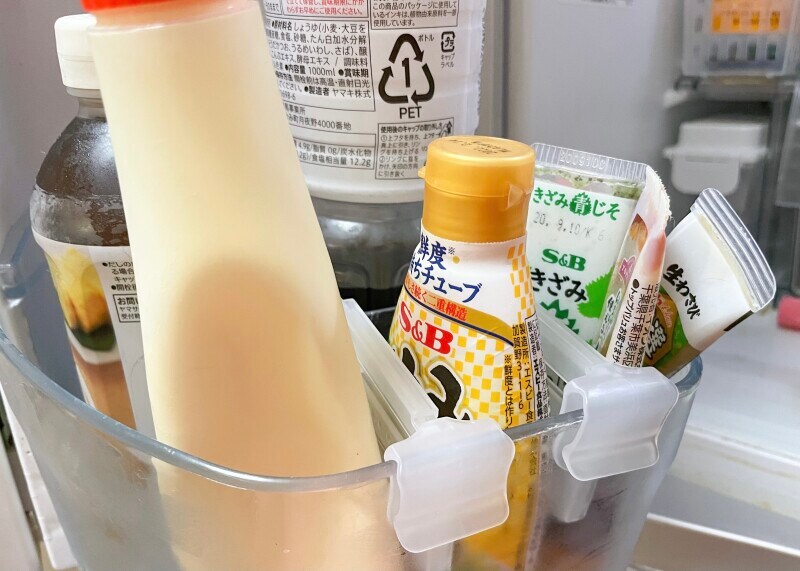 セリアのおすすめドアポケット仕切り