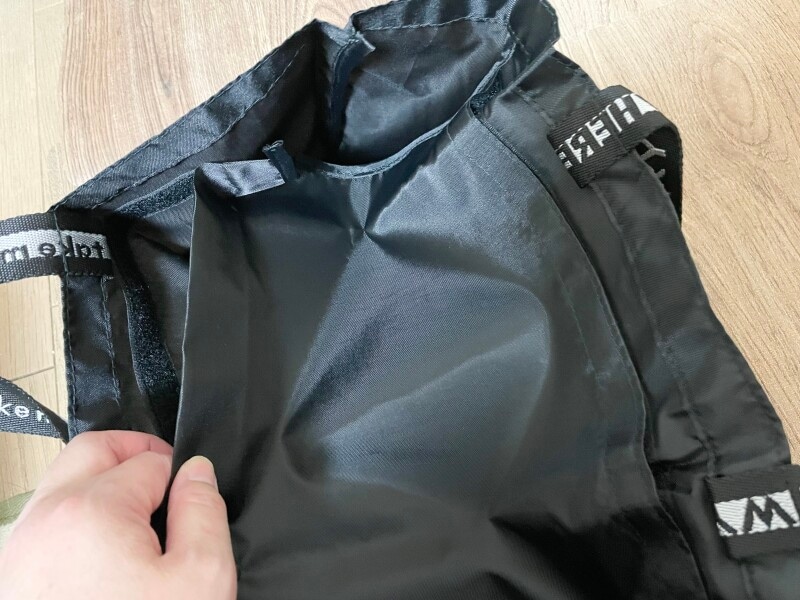 空中ポケット付きバッグの使い方