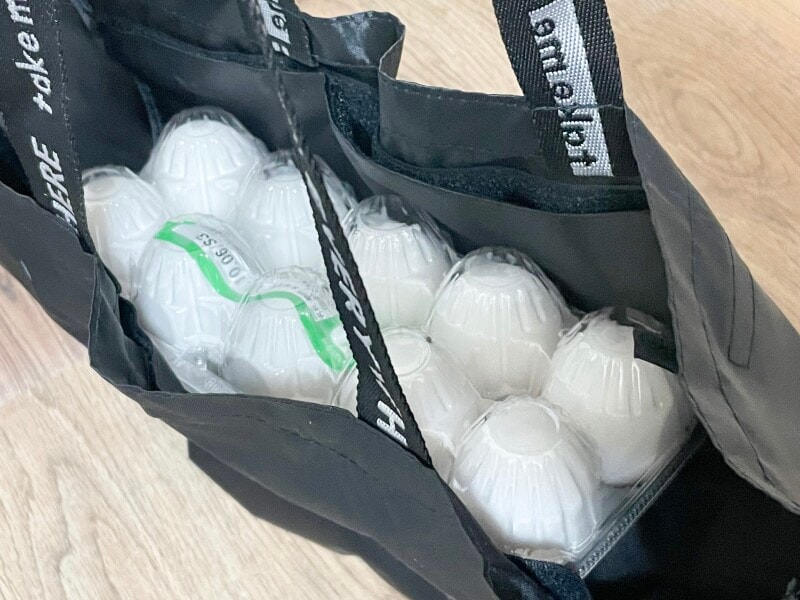 3COINSスリーコインズ 空中ポケット付きバッグ