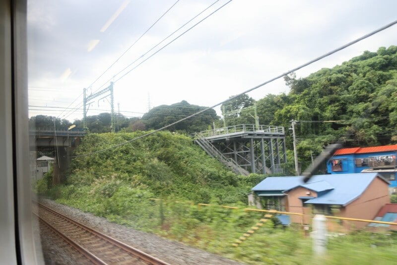 京急線との交差地点