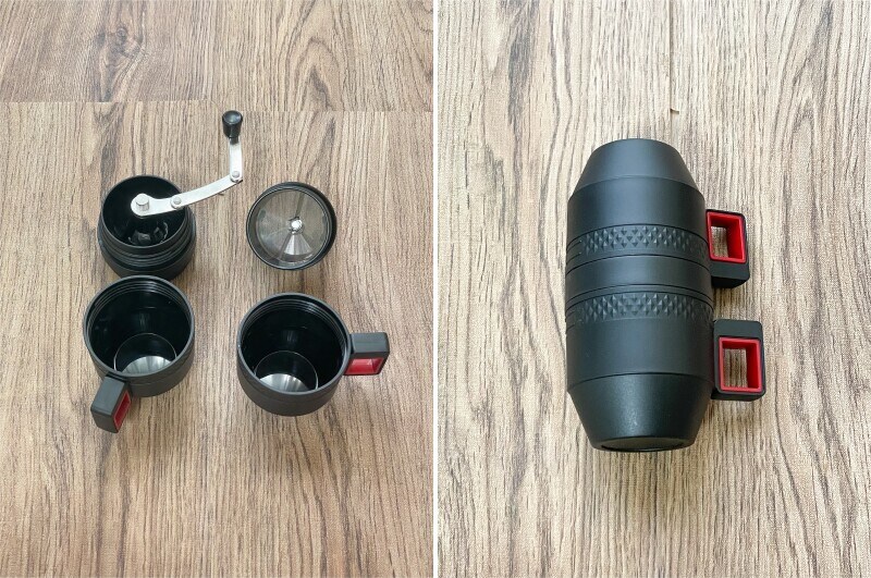 ダイソーのアウトドアコーヒメーカー