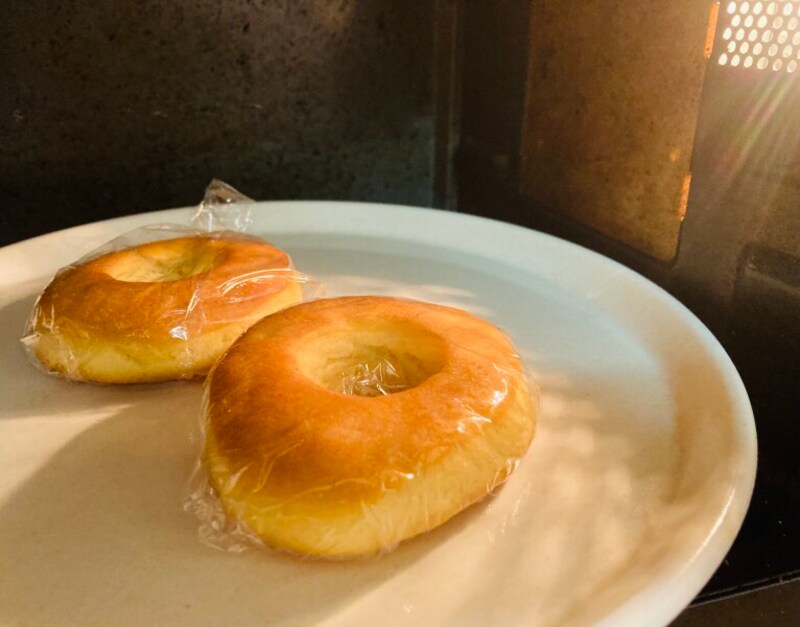 ラップにくるんでから加熱