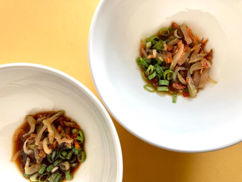 鹹豆漿のレシピ