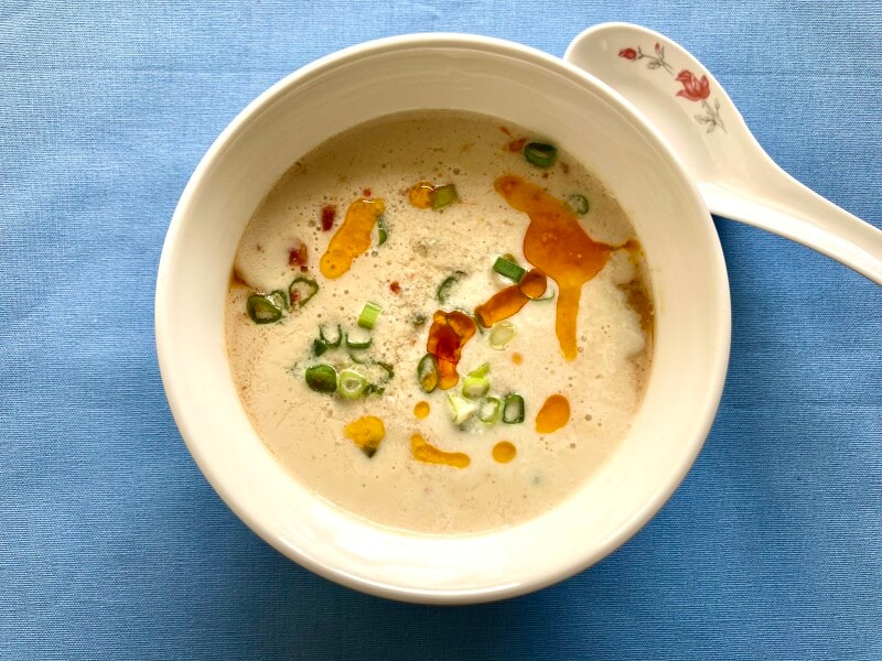 鹹豆漿のレシピ