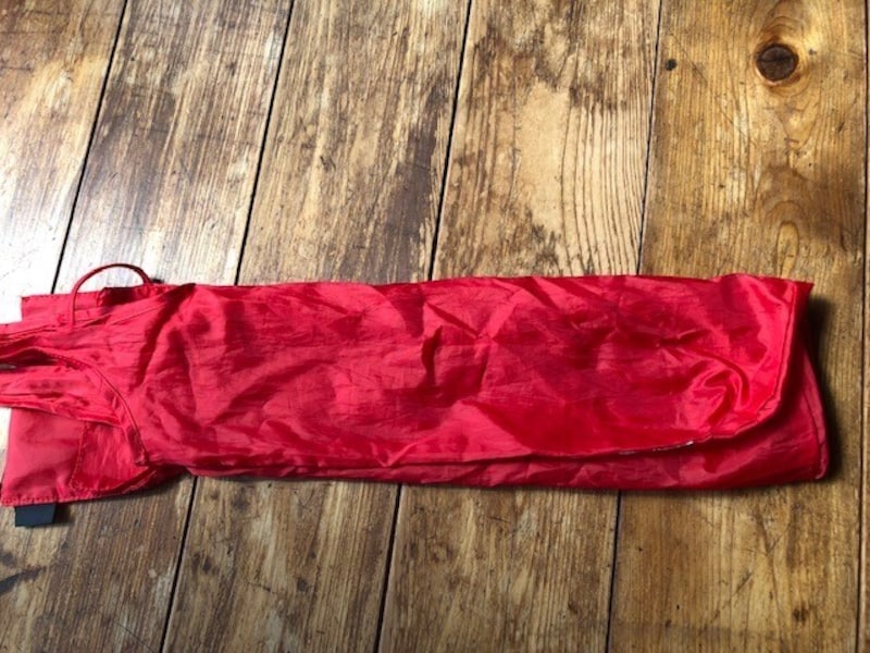 3分の1になるように折る