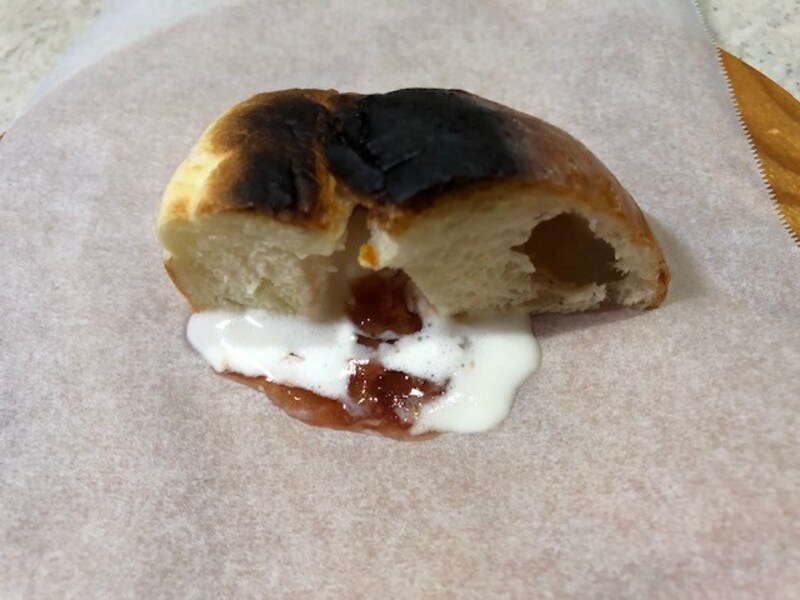 トースターで焼いてみた