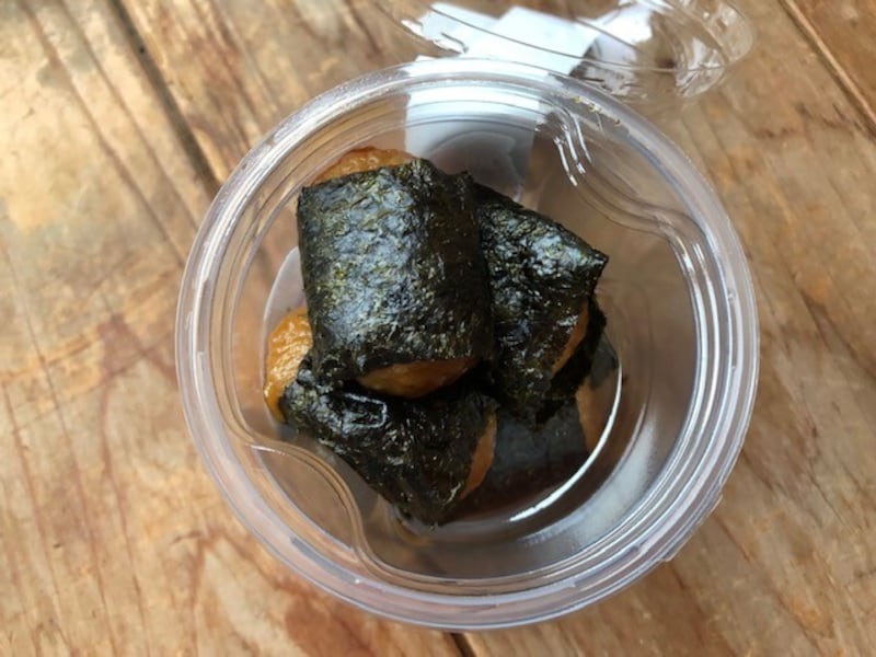 醤油と海苔の組み合わせが最高