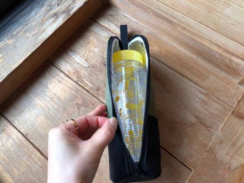 水筒を入れても問題なし