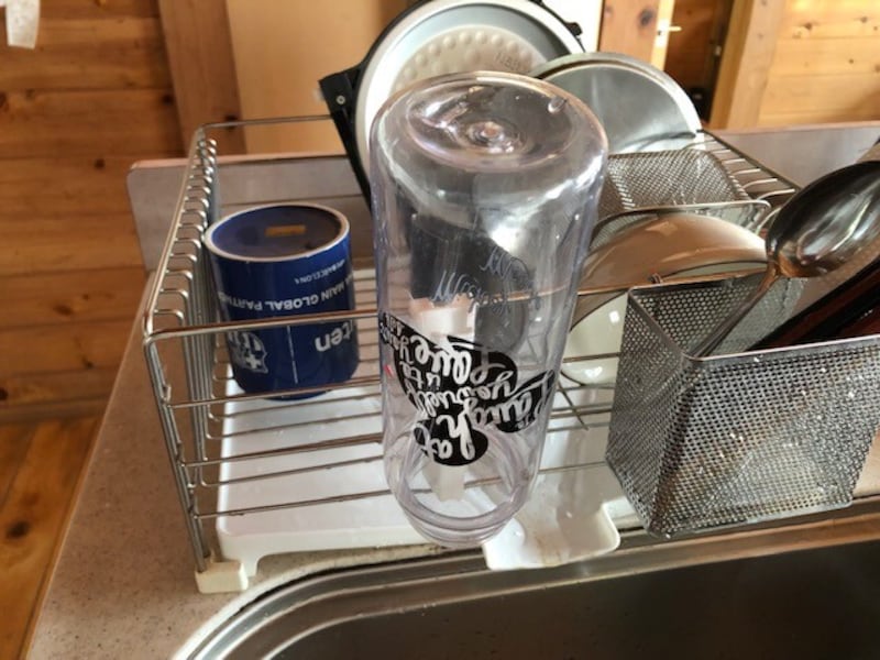 逆さにしておくだけ