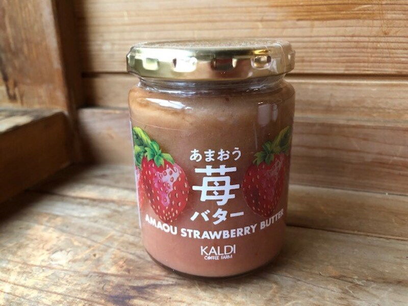 カルディの「あまおう苺バター」