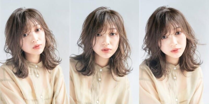 おすすめ3：セミウェットなレイヤーミディでお色気注入