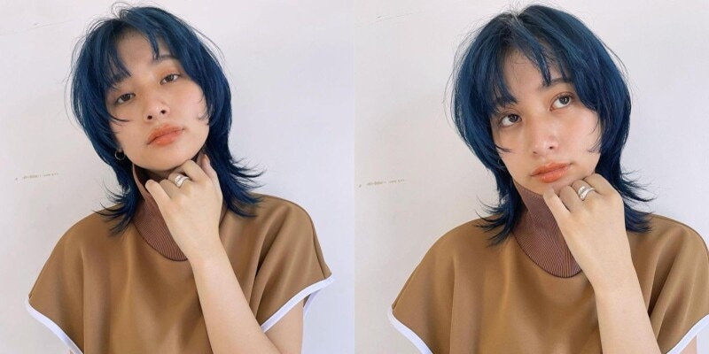 ネイビーカラーでハンサムテイストに