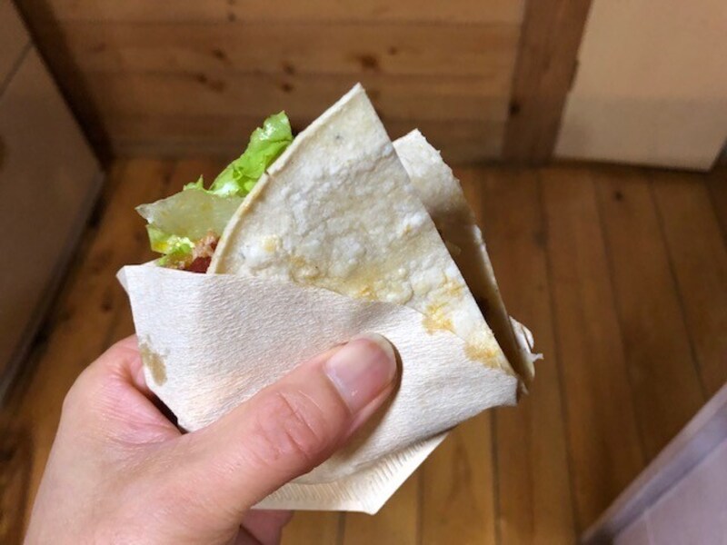 コーヒーフィルターを使うと掴みやすい