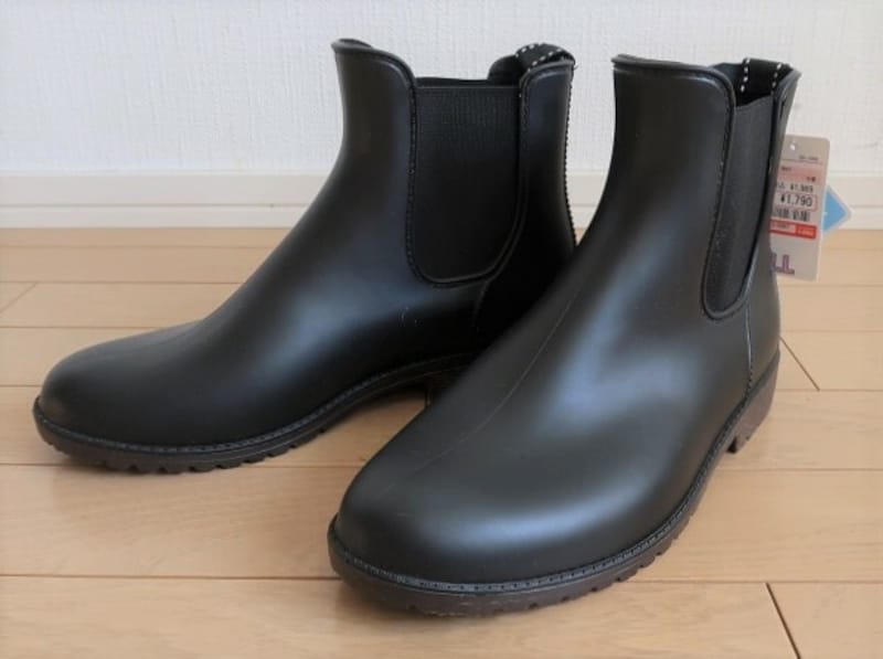 しまむら　サイドゴアレインブーツ　1969円（税込）