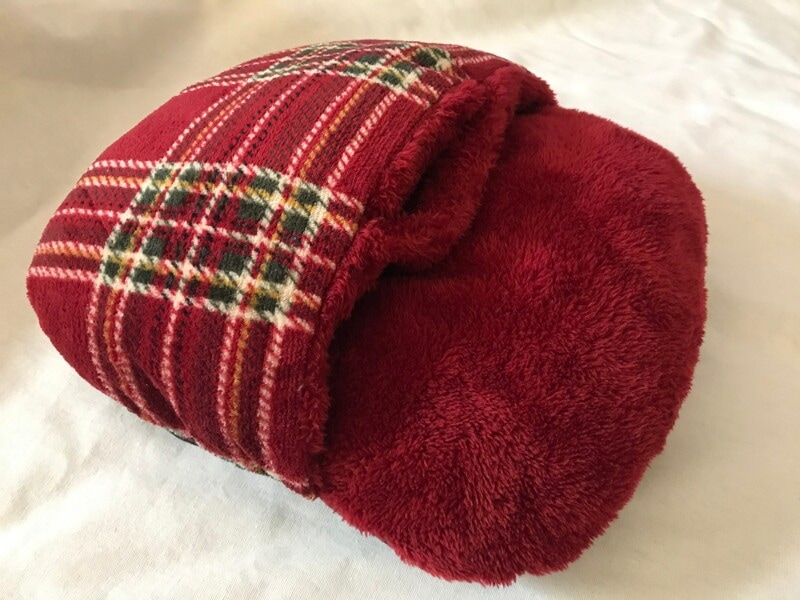 ダイソーの「フットウォーマー」330円（税込）