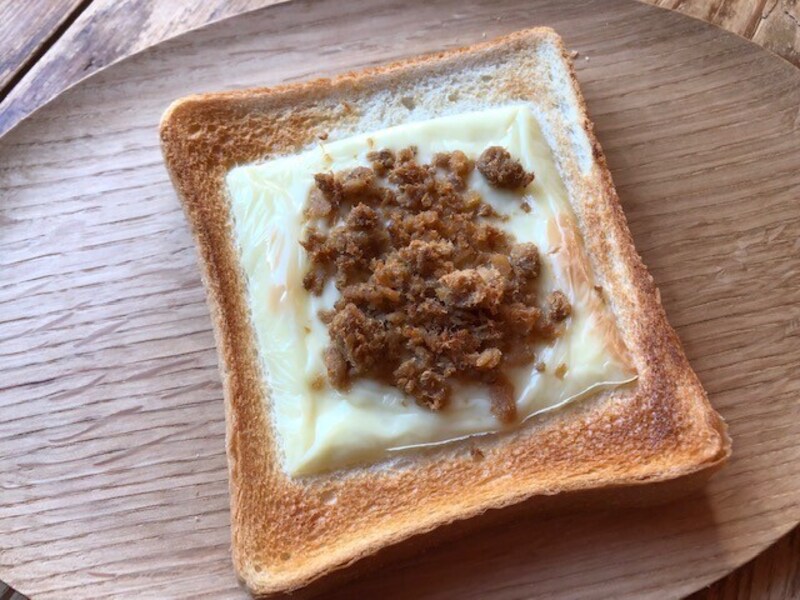 さばフレークトースト