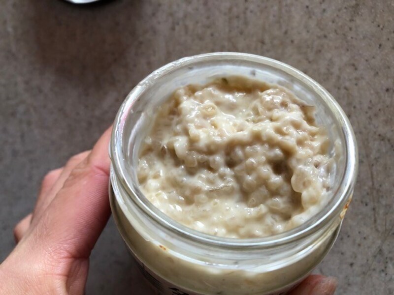 つぶつぶ感がある