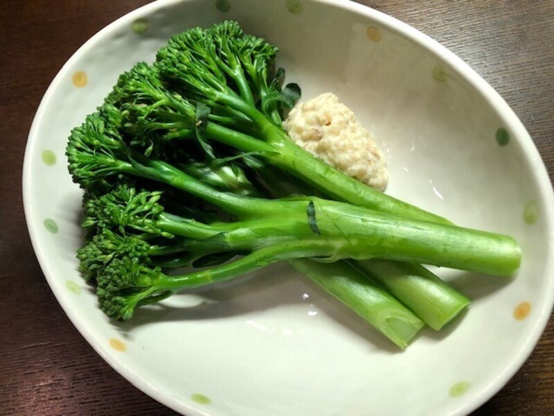 温野菜に添える