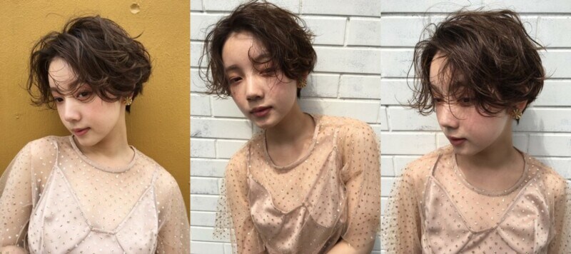 おすすめ3:明るめマロンブラウンで華やかに