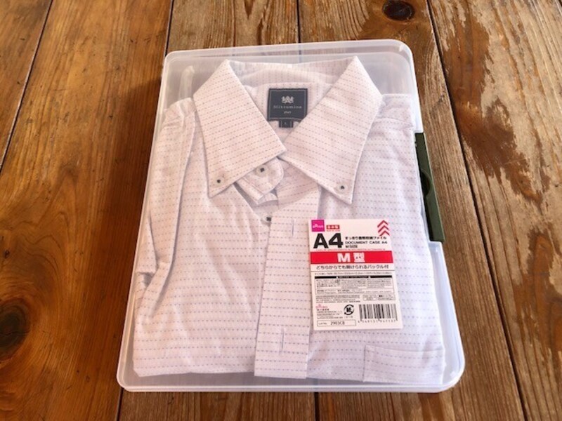 シワになりやすい洋服入れ