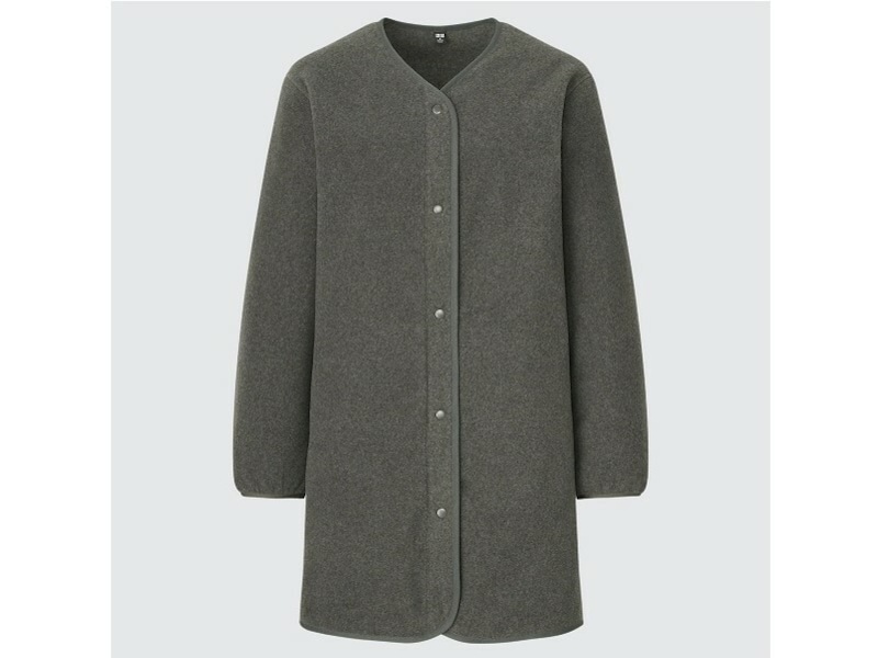 ユニクロ フリース Vネックコート 2990円(税込)