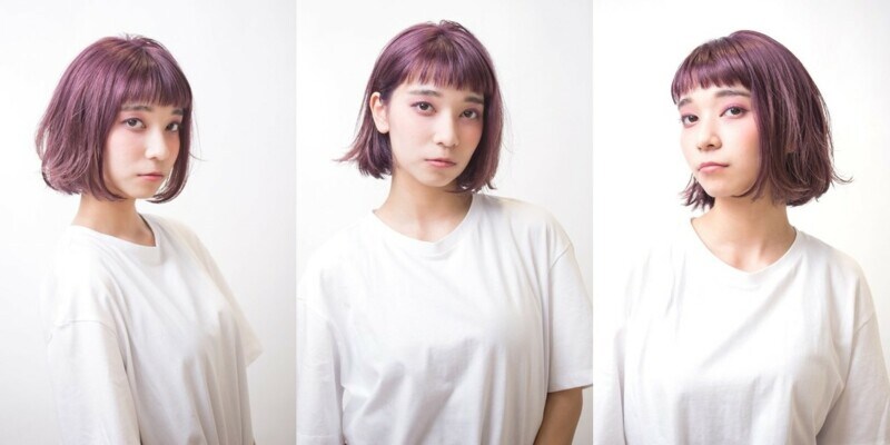 おすすめ2：フェミニンパープルで個性的に