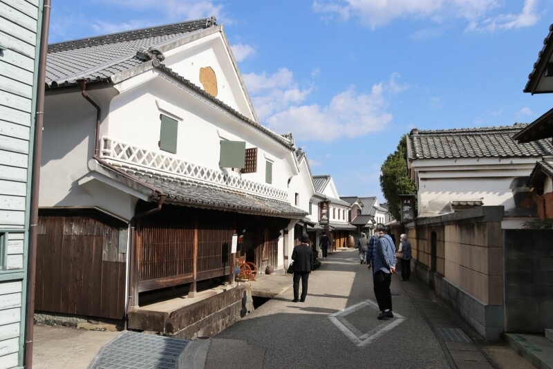 肥前浜の街並み