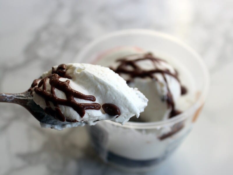 ローソンの「おぼれ」スイーツ