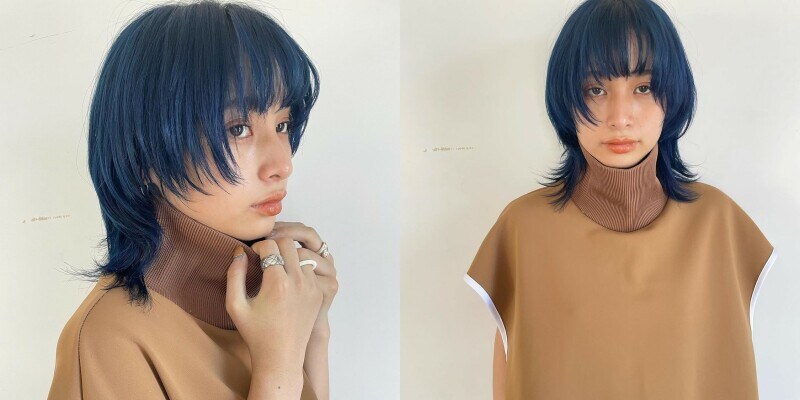 おすすめ2:超ワイドなサイドバングで小顔もおしゃれも!