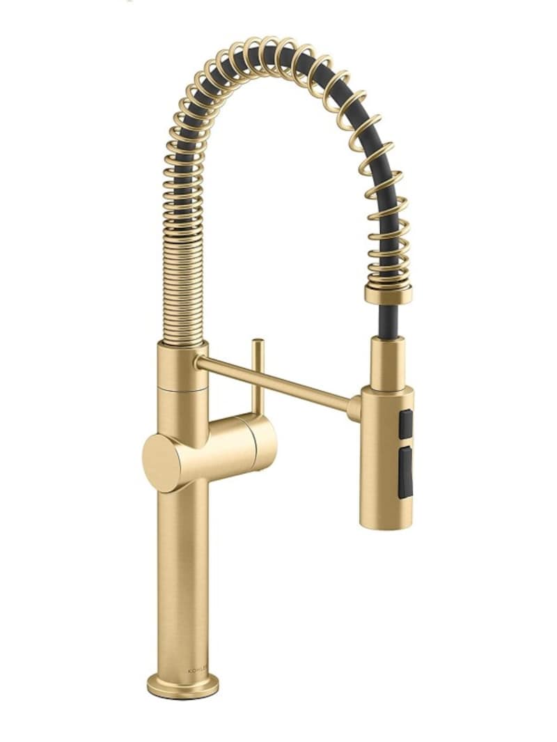 KOHLER Crue バイブラント ブラッシュド モダン ブラス