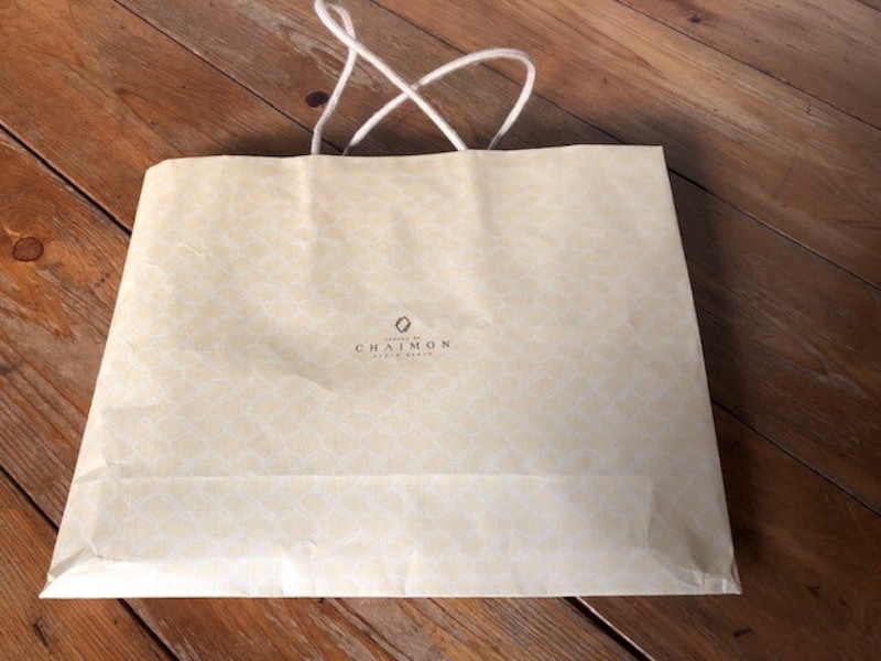 外側の袋は紙袋がおすすめ