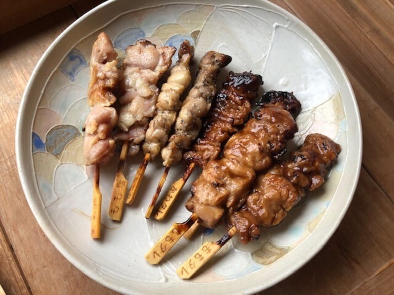 ローソンの「炭火焼鳥」4種