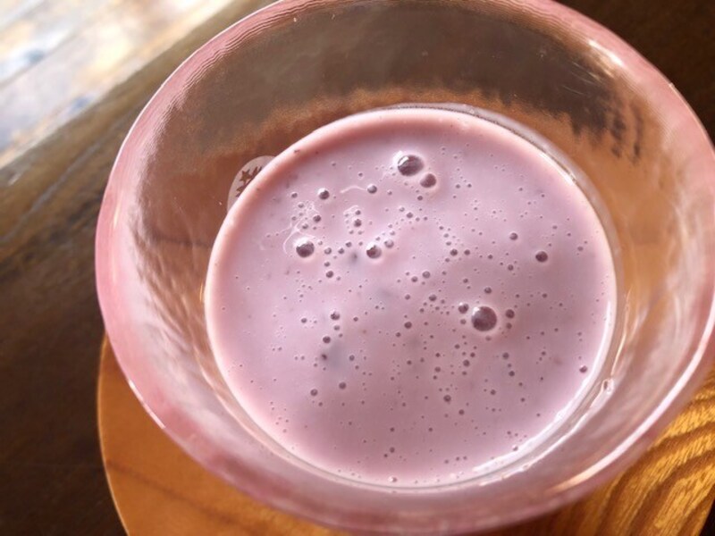 ブルーベリーの風味が強い