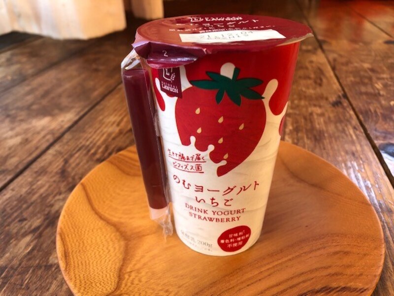 「のむヨーグルト いちご」