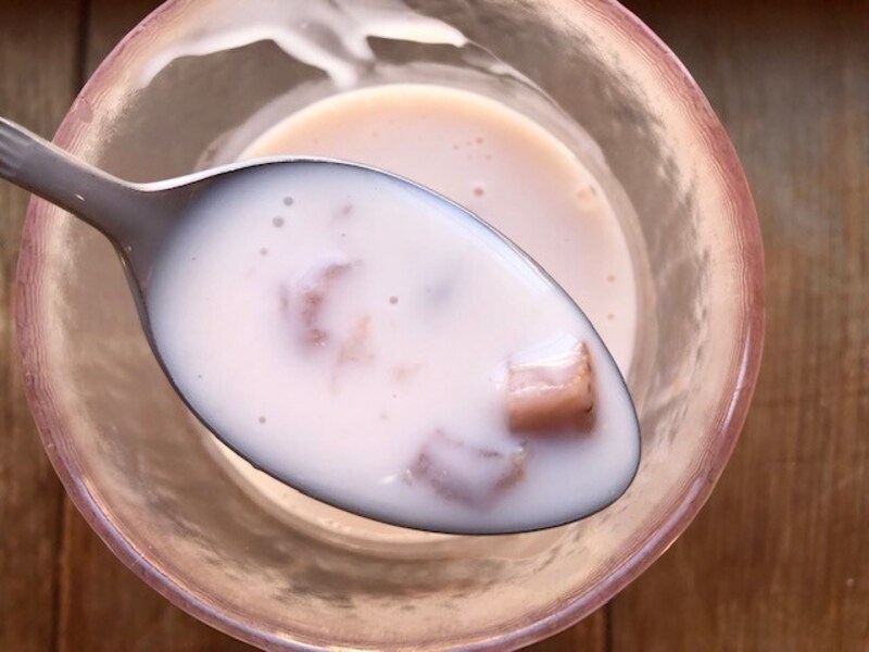 いちごの果肉入り