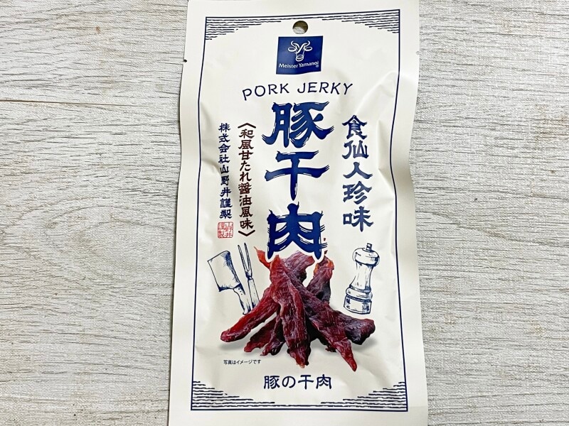 久世福商店でおすすめのポークジャーキー「食仙人珍味 豚干肉」