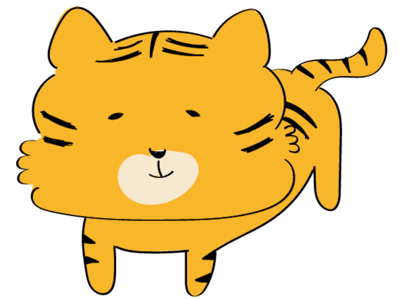 年賀状,イラスト,トラ,寅,虎,2022,無料,フリー,白黒