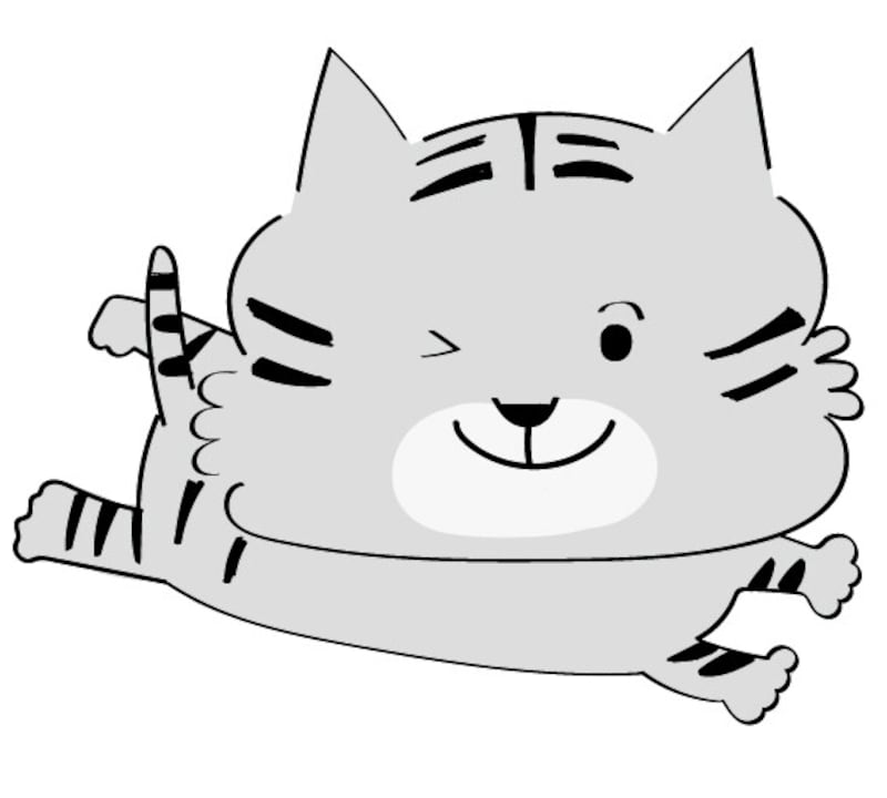 年賀状,イラスト,トラ,寅,虎,2022,無料,フリー,白黒