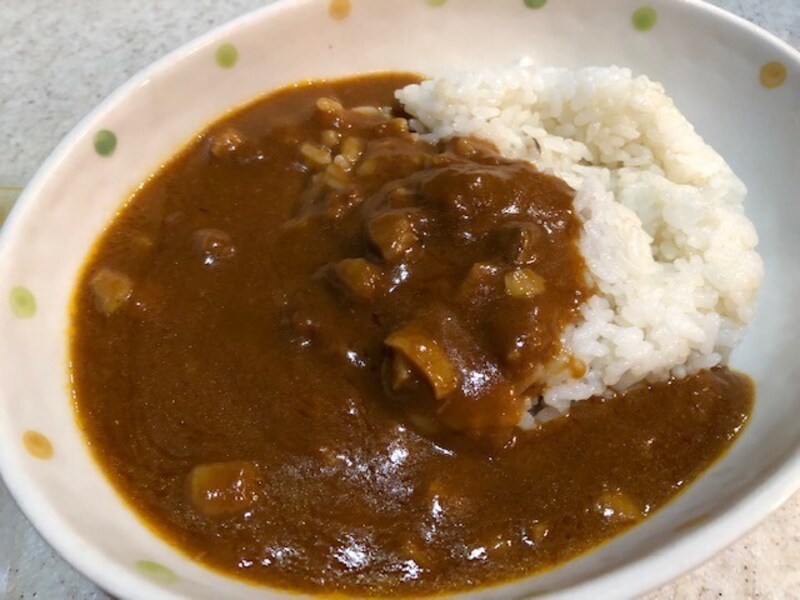 「蓼科牛と白麗茸のビーフカレー」