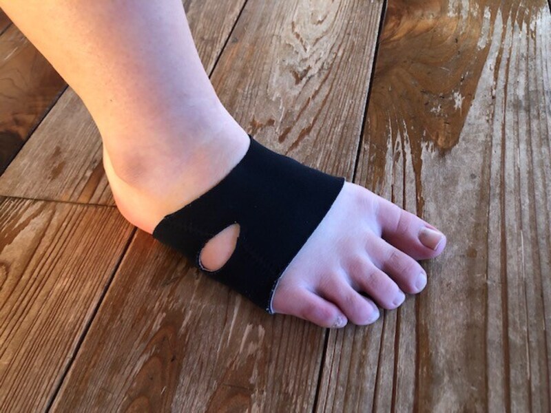 足にはめて使う