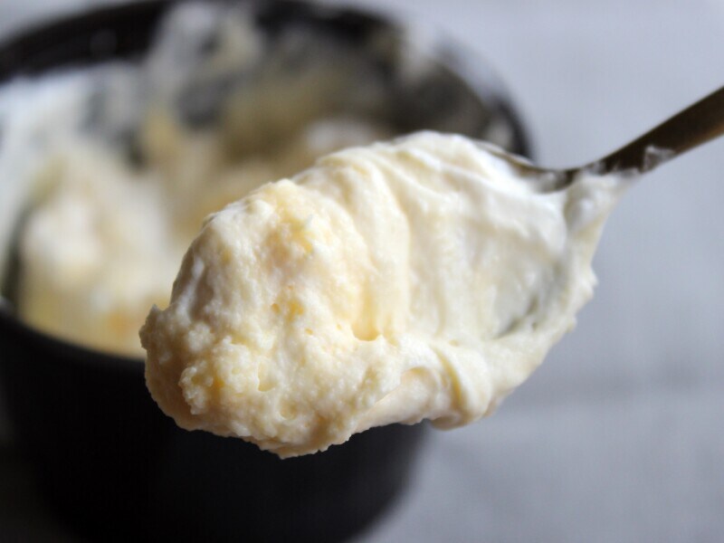 まぜまぜとろりんチーズケーキ