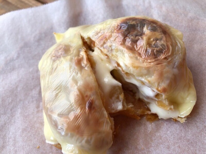 アップルパイのチーズ焼き