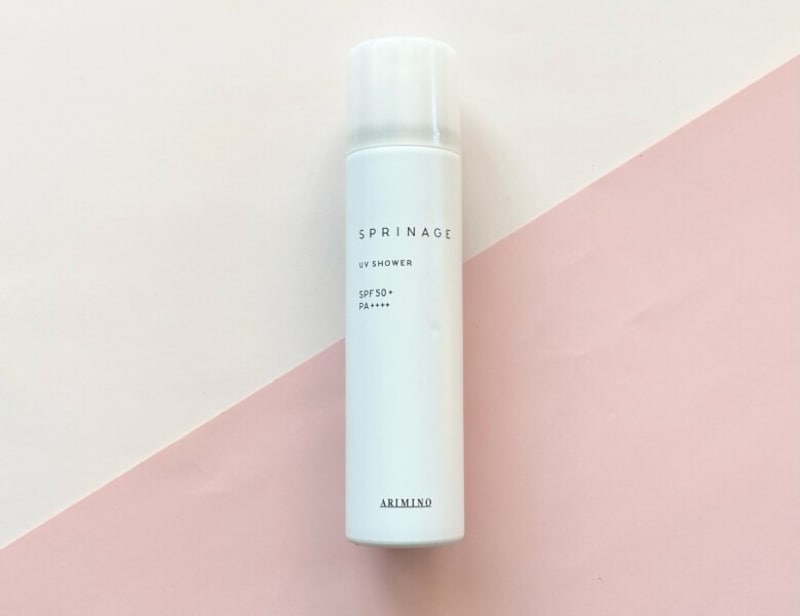UVカット,紫外線対策,日焼け止め,スプレータイプの日焼け止め,アリミノ,スプリナージュ,UV シャワー