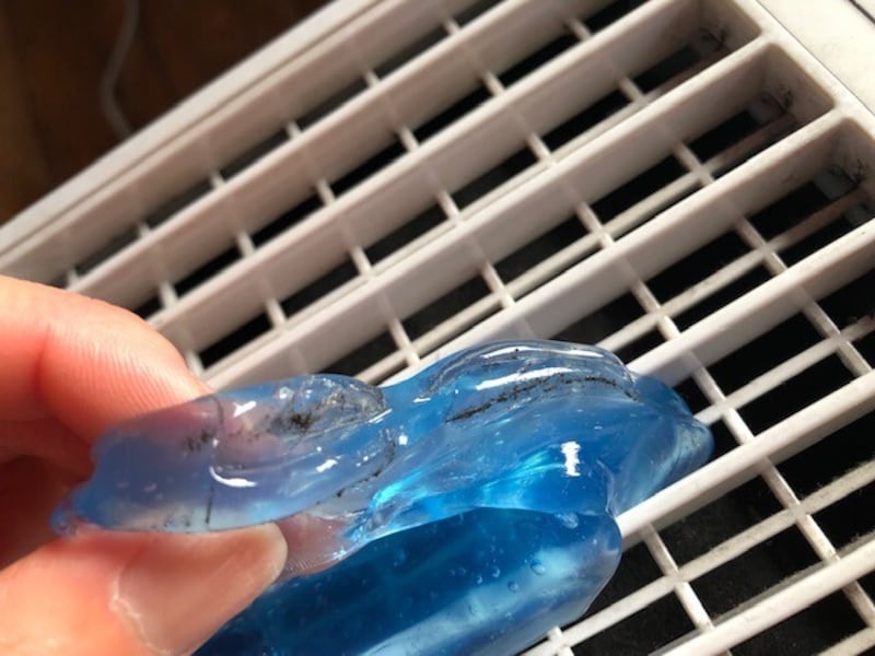 埃やゴミが取れている