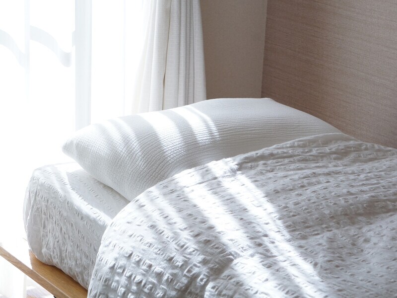 使うときはまくらカバーを付けて使用