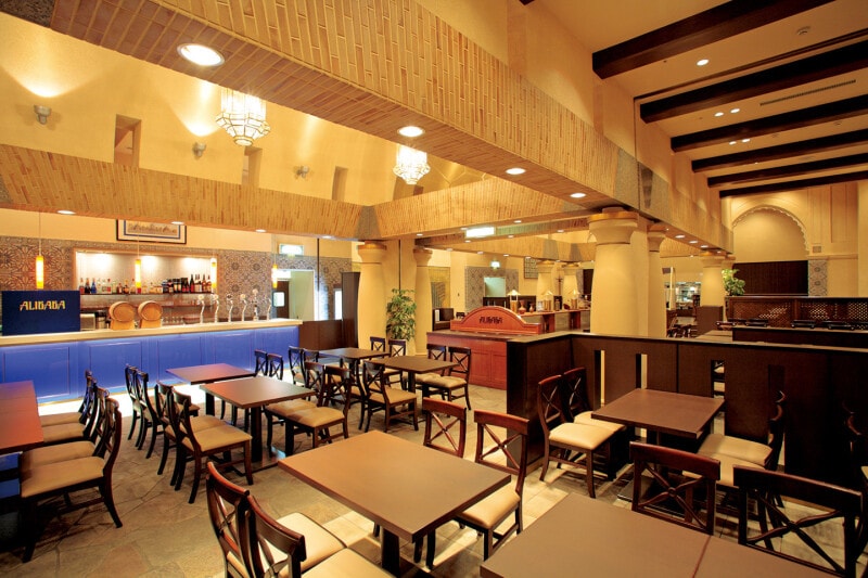 中近東のバザールをイメージした店内（画像提供：崎陽軒）