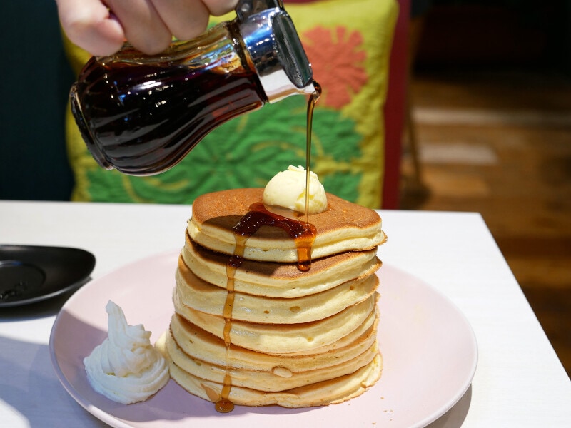 ミルフィーユパンケーキ（税込1199円）（2021年10月30日撮影）